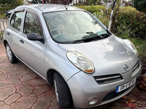 Nissan Micra Hatchback, Petrol, 2009, Silver