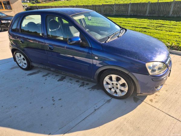 Opel Corsa Hatchback, Petrol, 2005, Blue