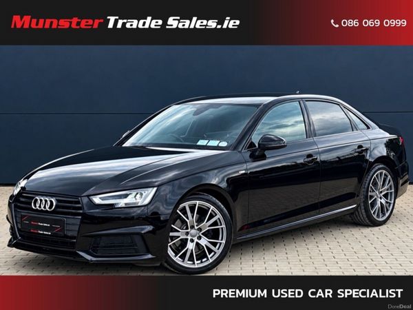 Audi A4 Saloon, Diesel, 2017, Black