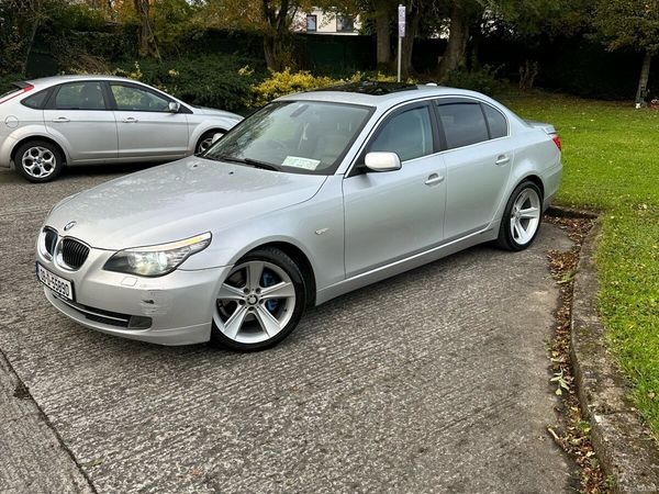 BMW 5-Series Saloon, Diesel, 2008, Silver