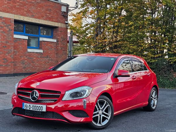 Mercedes-Benz A-Class Hatchback, Petrol, 2015, Red