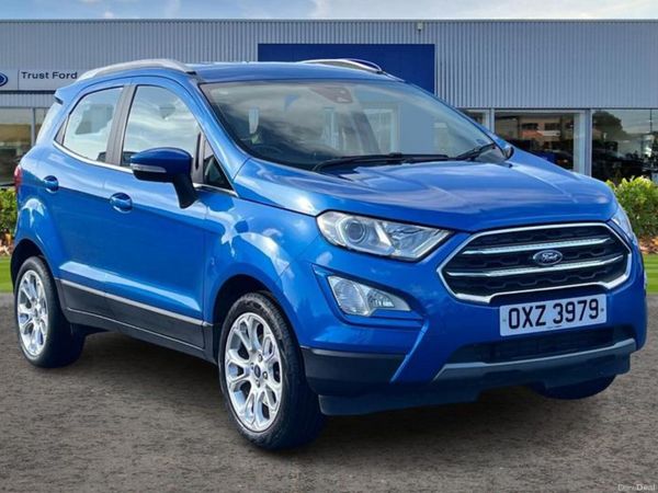 Ford EcoSport Hatchback, Petrol, 2020, Blue