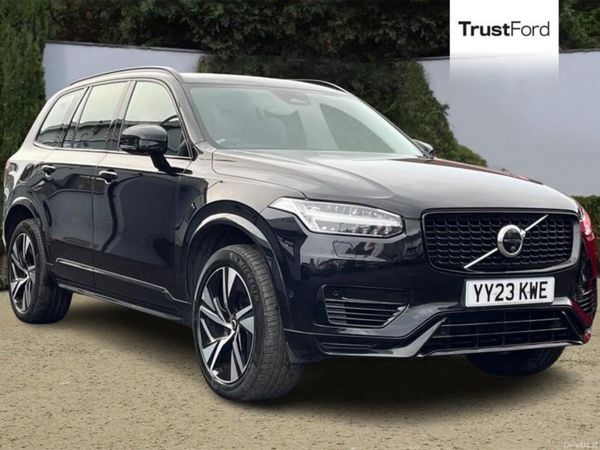 Volvo XC90 Estate, Petrol Hybrid, 2023, Black