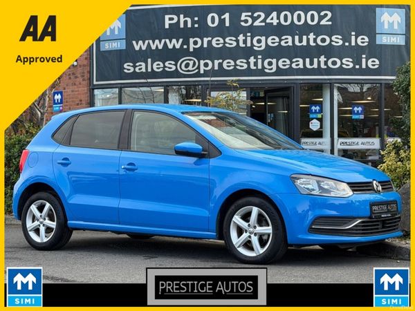 Volkswagen Polo Hatchback, Petrol, 2015, Blue