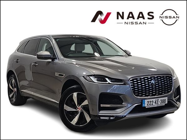 Jaguar F-Pace SUV, Petrol Plug-in Hybrid, 2022, Grey