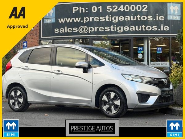 Honda Fit Hatchback, Petrol Hybrid, 2015, Silver