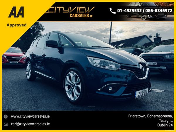 Renault Grand Scenic Hatchback, Petrol, 2020, Blue