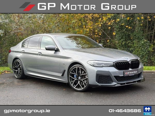 BMW 5-Series Saloon, Petrol Plug-in Hybrid, 2022, Grey