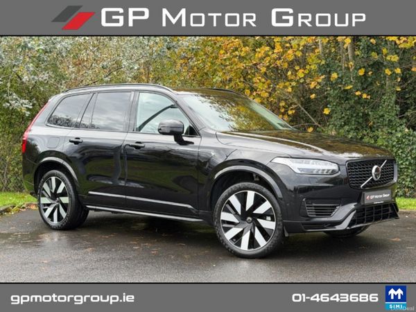 Volvo XC90 Estate, Petrol Plug-in Hybrid, 2024, Black