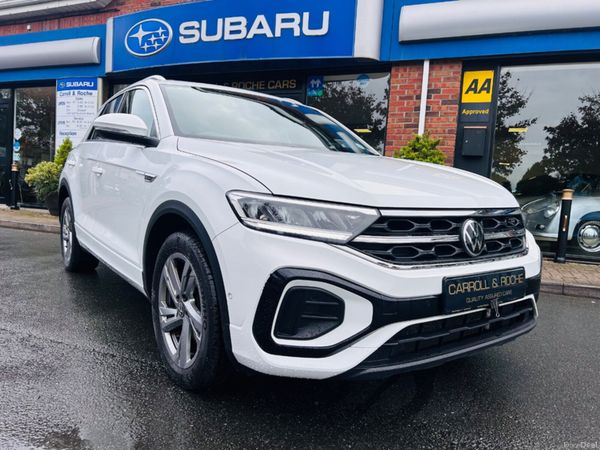 Volkswagen T-Roc SUV, Petrol, 2023, White