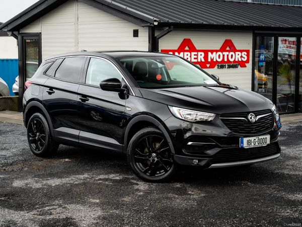 Vauxhall Grandland X Hatchback, Petrol, 2018, Black