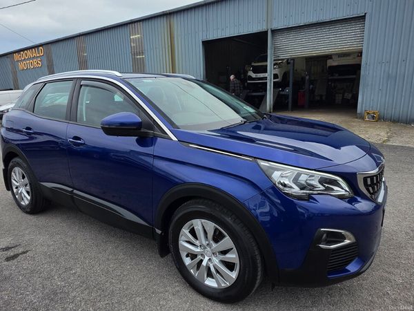 Peugeot 3008 SUV, Diesel, 2017, Blue