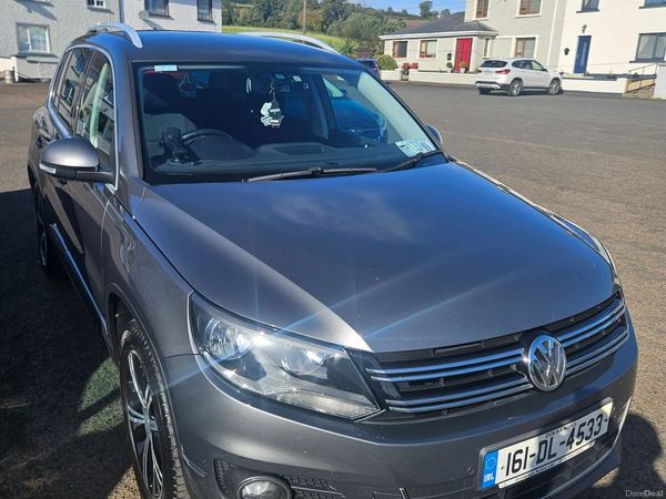 Volkswagen Tiguan SUV, Diesel, 2016, Grey