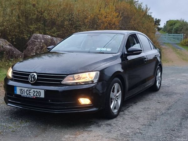 Volkswagen Jetta Saloon, Diesel, 2015, Black