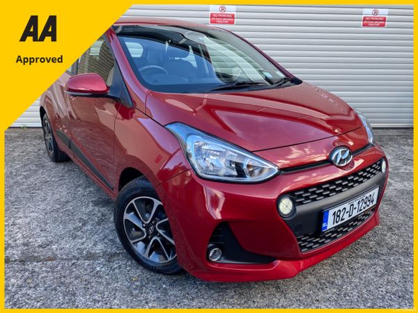 Hyundai i10 Hatchback, Petrol, 2018, Red