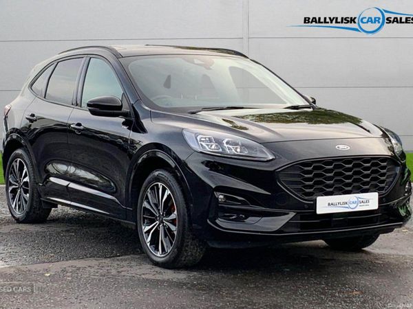 Ford Kuga SUV, Petrol Plug-in Hybrid, 2023, Black