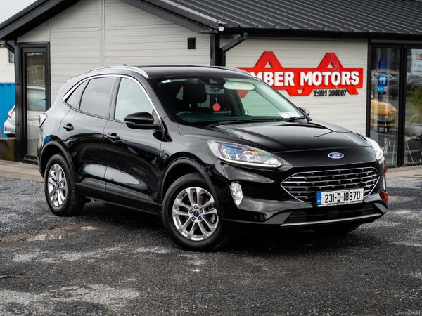 Ford Kuga SUV, Petrol Plug-in Hybrid, 2023, Black