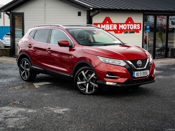 Nissan Qashqai SUV, Petrol, 2018, Red