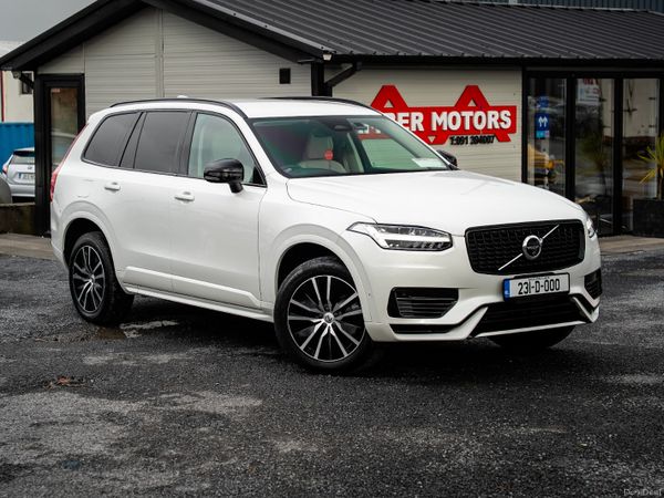 Volvo XC90 SUV, Petrol Plug-in Hybrid, 2023, White