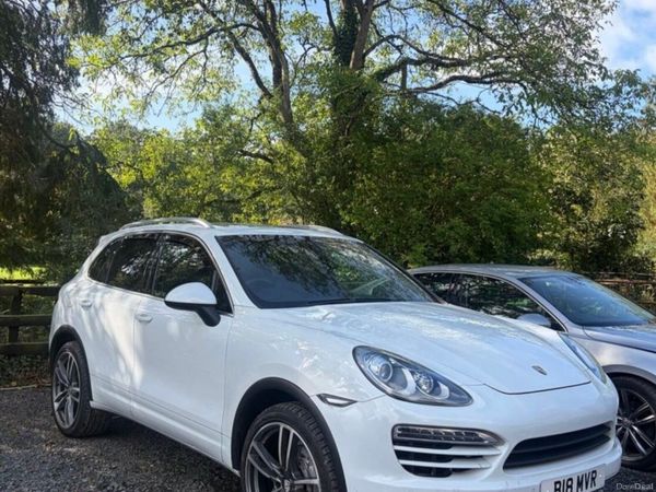 Porsche Cayenne SUV, Diesel, 2011, White