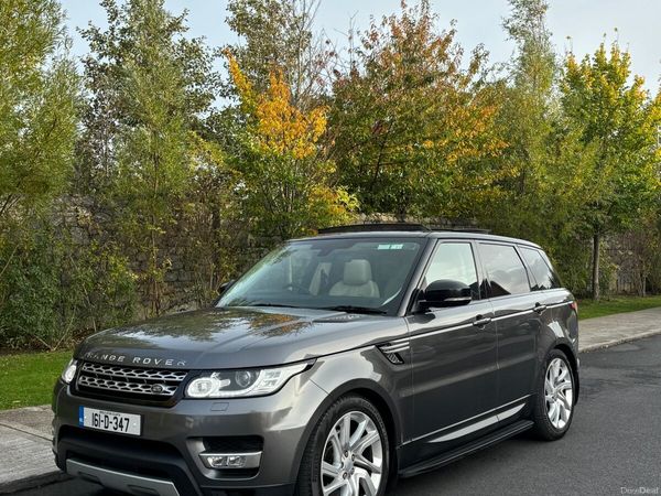 Land Rover Range Rover Sport SUV, Diesel, 2016, Grey