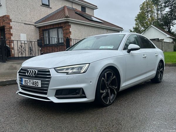 Audi A4 Saloon, Petrol, 2019, White