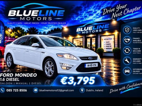 Ford Mondeo Hatchback, Diesel, 2014, White