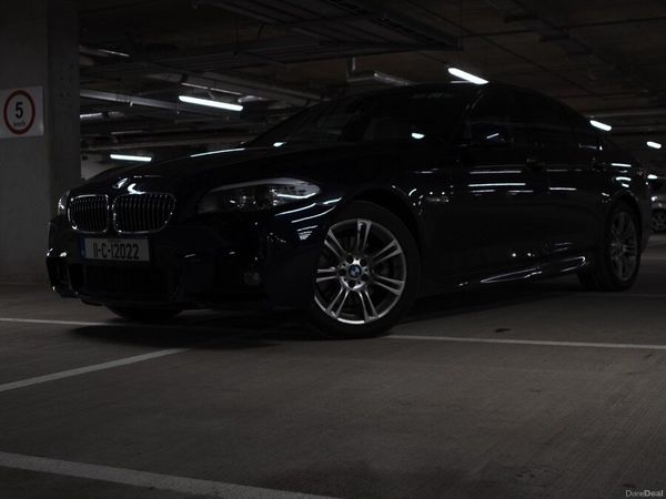 BMW 5-Series Saloon, Diesel, 2011, Black