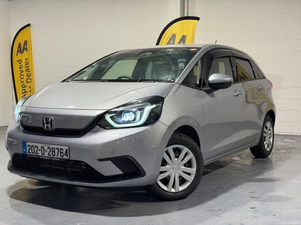 Honda Fit Hatchback, Petrol Hybrid, 2020, Silver