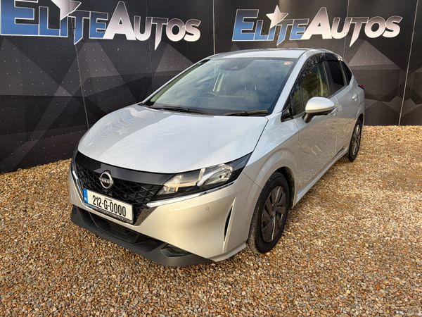 Nissan Note Hatchback, Petrol Hybrid, 2021, Silver
