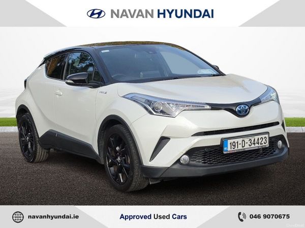 Toyota C-HR Hatchback, Petrol Hybrid, 2019, White