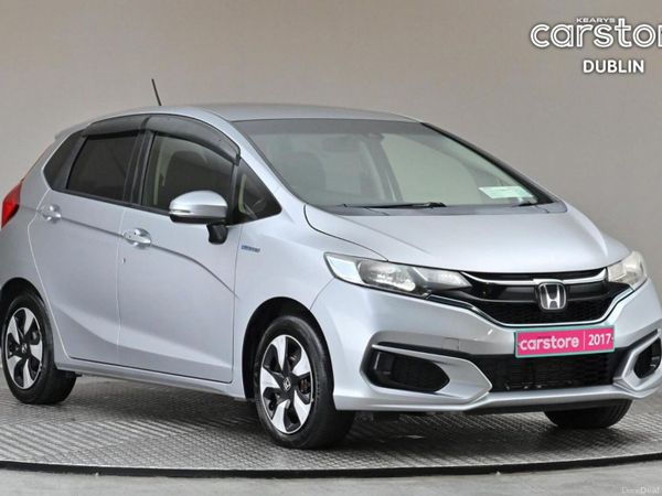 Honda Fit Hatchback, Petrol Hybrid, 2017, Silver