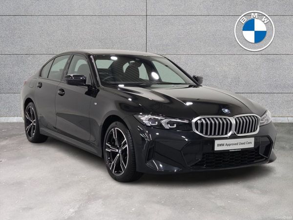 BMW 3-Series Saloon, Petrol Plug-in Hybrid, 2025, Black