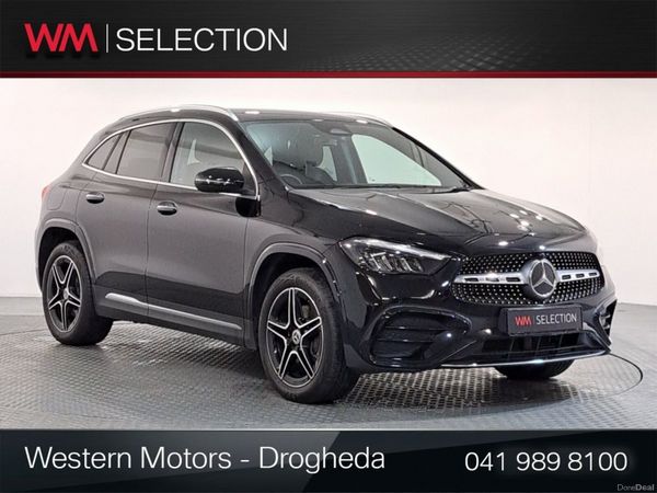 Mercedes-Benz GLA SUV, Petrol Plug-in Hybrid, 2025, Black