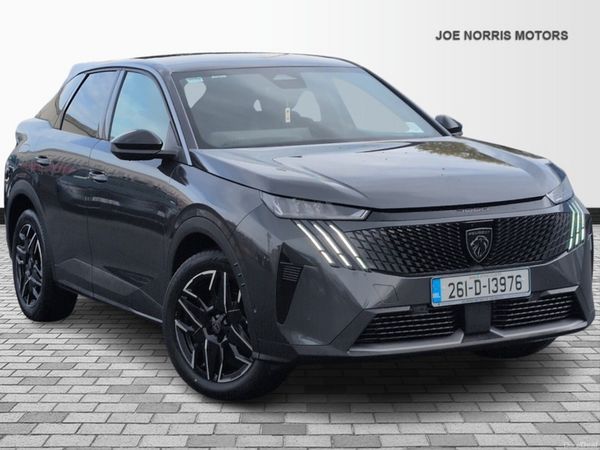 Peugeot 3008 SUV, Petrol Hybrid, 2026, Grey