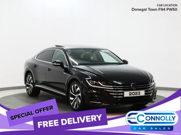 Volkswagen Arteon Hatchback, Petrol Hybrid, 2023, Black