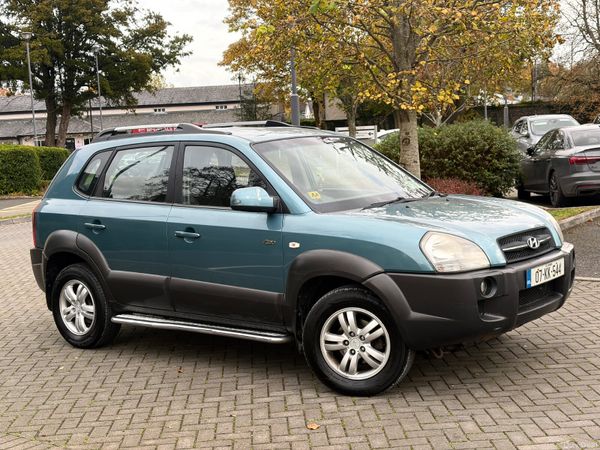 Hyundai Tucson SUV, Diesel, 2007, Green