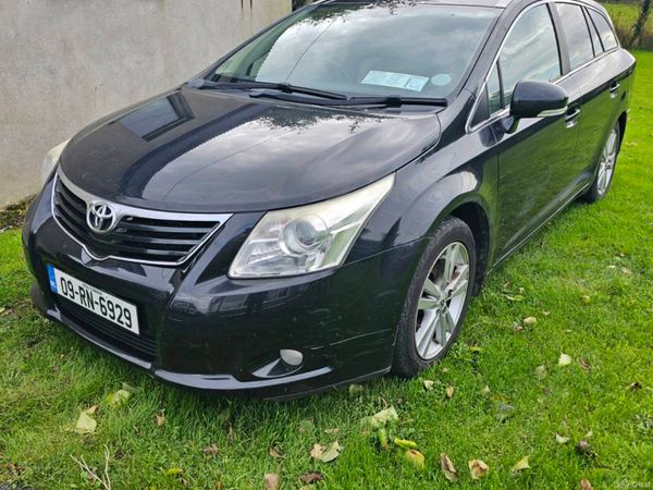 Toyota Avensis Estate, Diesel, 2009, Black