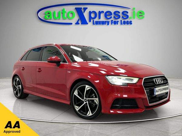 Audi A3 Hatchback, Petrol, 2019, Red