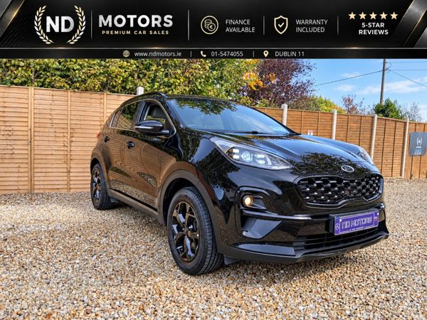 Kia Sportage SUV, Diesel Hybrid, 2022, Black