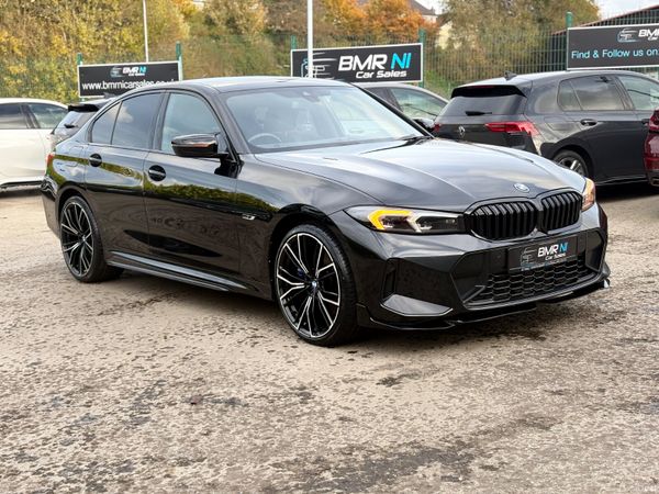 BMW 3-Series Saloon, Petrol Hybrid, 2023, Black