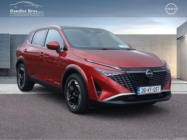 Nissan Qashqai MPV, Petrol Hybrid, 2026, Red