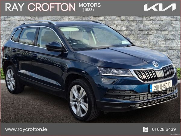 Skoda Karoq Estate, Diesel, 2020, Blue