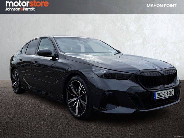 BMW 5-Series Saloon, Petrol Plug-in Hybrid, 2025, Grey