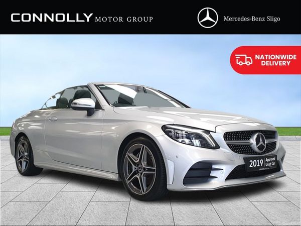 Mercedes-Benz C-Class Convertible, Diesel, 2019, Silver