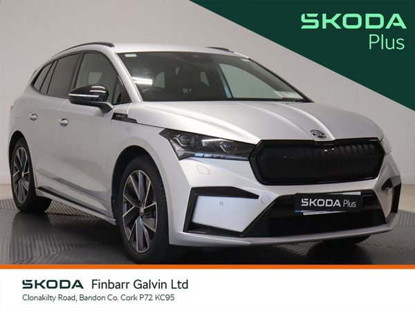 Skoda Enyaq Hatchback, Electric, 2023, Grey