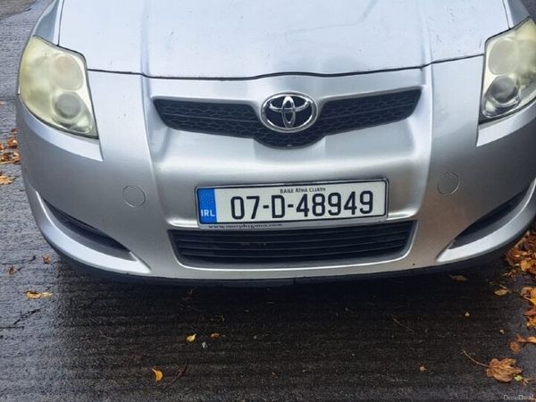 Toyota Auris Hatchback, Petrol, 2007, Silver