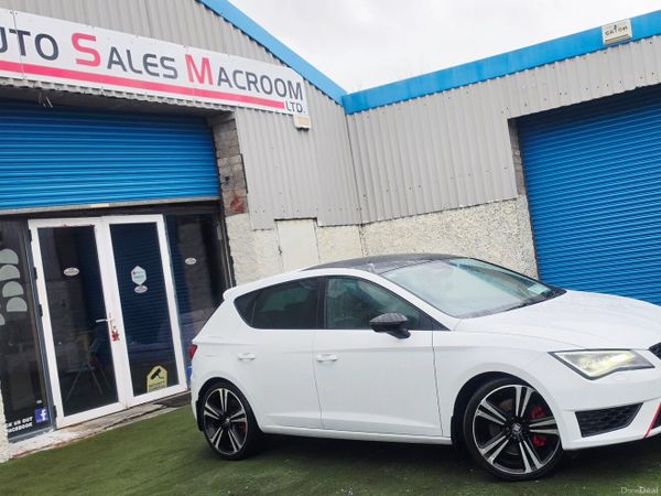 SEAT Leon Hatchback, Petrol, 2017, White