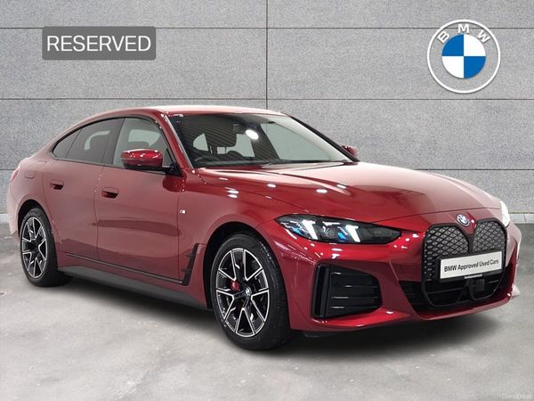 BMW i4 Hatchback, Electric, 2025, Red