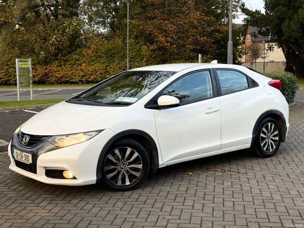 Honda Civic Hatchback, Diesel, 2013, White